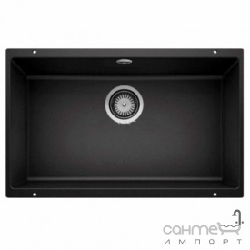 Гранитная кухонная мойка Blanco Silgranit Rotan 700-U 521344 антрацит