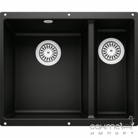 Гранитная кухонная мойка Blanco Silgranit Rotan 340/160-U 523078 белый