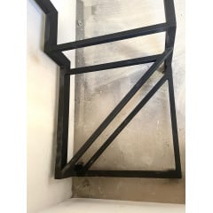 Лестница металеческая сварная прямая каркасная Legran Приморск