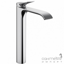 Смеситель для умывальника с сливным гарнитуром Hansgrohe Vivenis 75040670 Matt White матовый белый