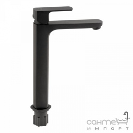 Смеситель для раковины высокий Q-tap Lipno 1023H101CB матовый черный