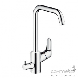 Смеситель для кухни с запорным вентилем для посудомоечной машины Hansgrohe Focus 31823000