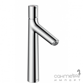 Нажимной смеситель для раковины высокий без сливного гарнитура Hansgrohe Talis Select S 72045000 Хром