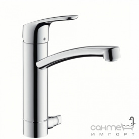 Смеситель для кухни с запорным вентилем для посудомоечной машины Hansgrohe Focus E2 31803000