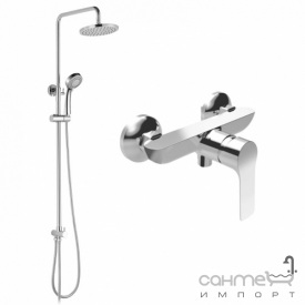 Набор смесителей Imprese Kucera SET20220128 хром