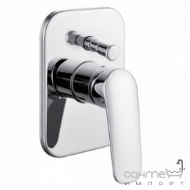 Смеситель для ванны скрытого монтажа Imprese Praha VR-10030(Z) new хром