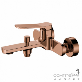 Смеситель для ванны Volle Solo 1510.031021 cepillado bronce бронза браш