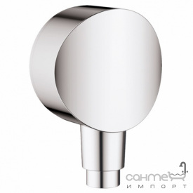 Шланговое подключение с защитой от обратного тока воды Hansgrohe FixFit S 26453990 золото