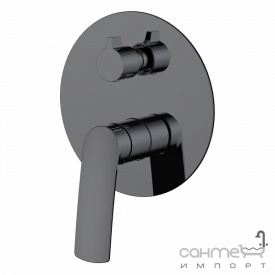 Смеситель для ванны скрытого монтажа Volle Cante 1512.031405 pistola gris вороненая сталь