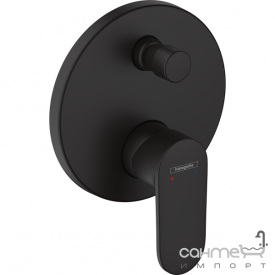 Смеситель для ванны скрытого монтажа Hansgrohe Vernis Blend 71467670 матовый черный