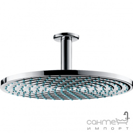 Верхний потолочный душ Hansgrohe Raindance S 300 1jet EcoSmart 26600000 хром