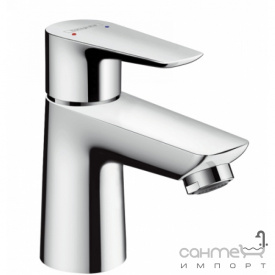 Смеситель для раковины со сливным гарнитуром Hansgrohe Talis E 71701000 Хром