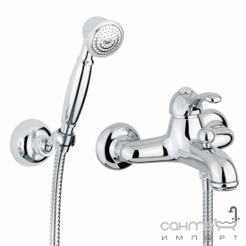 Смеситель для ванны с ручным душем Bugnatese Lem 1902 BT тосканская бронза