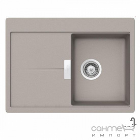 Гранитная кухонная мойка Schock Cristalite Eden D100 S 63 mocha