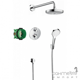Душевая система Hansgrohe Croma Select E 27295000 Хром
