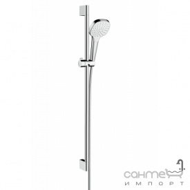 Душевой гарнитур Hansgrohe Croma Select E 1jet 26594400 белый/хром
