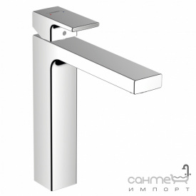 Смеситель для раковины высокий Hansgrohe Vernis Shape 71590000 хром