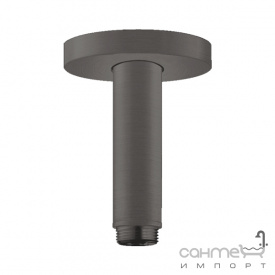 Потолочный кронштейн Hansgrohe Ceiling connector S 100 mm 27393670 матовый черный