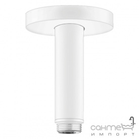 Потолочный кронштейн для верхнего душа Hansgrohe Rainfinity S 10 27393700 матовый белый
