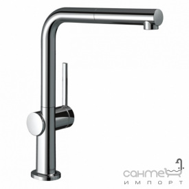 Смеситель для кухни с вытяжным изливом Hansgrohe Talis M54 72845000 хром