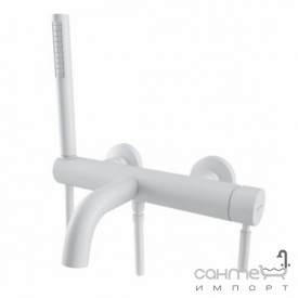 Смеситель для ванны Bugnatese Kobuk KOBOP2290 bianco матовый белый