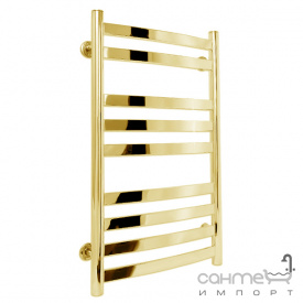 Полированный полотенцесушитель Laris Кватро Классик П9 400x700 золото