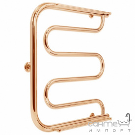 Водяной полотенцесушитель Laris Фокстрот П 550х500 бронзовый