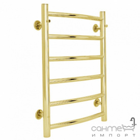 Водяной полотенцесушитель Laris Классик П6 400х600 золотой