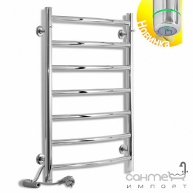 Электрический полотенцесушитель Laris Классик П7 450х700 S3 хром, подключение справа
