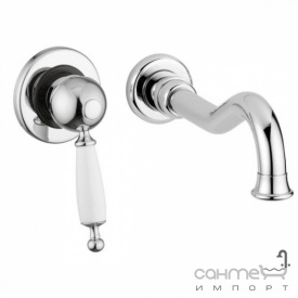 Смеситель для умывальника настенный Bugnatese Oxford 6345 RA медь