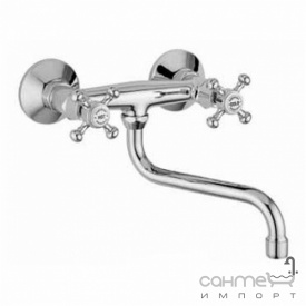 Смеситель для кухни настенный Bugnatese Cucina Lady 952 RA медь