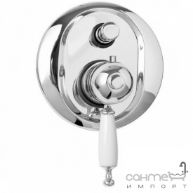 Смеситель термостат для душа врезной Bugnatese Oxford 6378 BT тосканская бронза