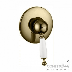 Смеситель для душа врезной Bugnatese Oxford 6330 DO золото