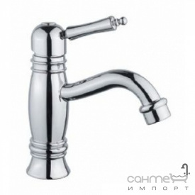 Смеситель для раковины маленький Bugnatese Oxford 6328 NS матовый никель