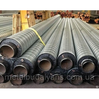 Труба стальная в СПИРО оболочке 377/500 мм