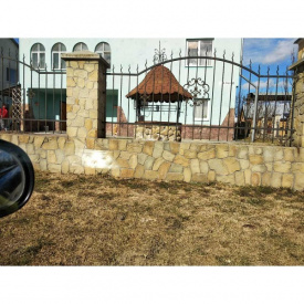 Забор кованый Лотос