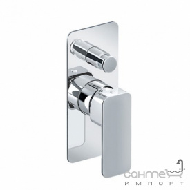 Внешняя часть смесителя для ванны скрытого монтажа Eurorama Tono PE144030SL хром