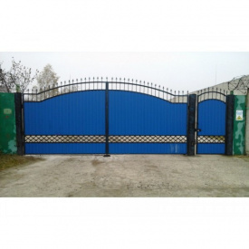 Ворота кованые Чайка