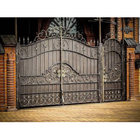 Ковані ворота Іскра 2