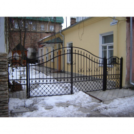 Ворота кованые Барни, Барни плюс