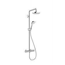 HANSGROHE Croma Select S 180 2jet Showerpipe Душевая система цв белый