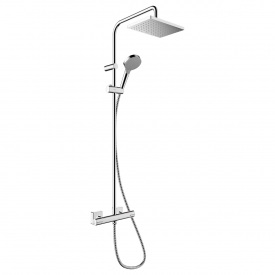 HANSGROHE VERNIS SHAPE душевая система Showerpipe 230 с термостатом, 1jet