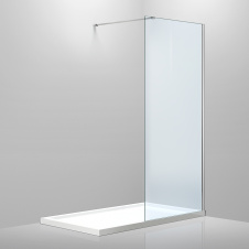 VOLLE Стенка Walk-In 100x200см каленое прозрачное стекло 8мм