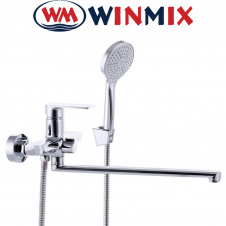 Смеситель для ванны длинный нос Winmix Premiun Albert EURO (Chr-006), Польша