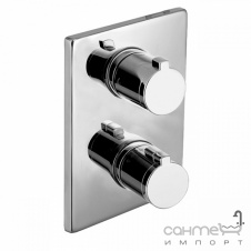 Смеситель-термостат скрытого монтажа для ванны Imprese Centrum VRB-10400Z хром