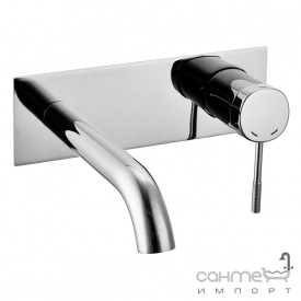 Смеситель для раковины скрытого монтажа Imprese Brenta ZMK071901030 хром
