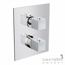 Смеситель-термостат для ванны/душа на 2 положения Eurorama PE750030QC хром