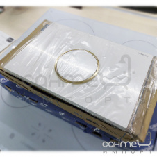 Панель смыва Geberit Sigma 115.758.KK.1 белый глянец/золото