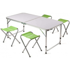 Раскладной стол Кемпинг XN-12064 + 4 стула (4823082711444) Кропивницкий