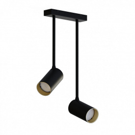 Люстра Nowodvorski 7675 MONO LONG II BLACK/GOLD